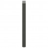 Nogi do stołu barowego w kształcie litery U 2 szt. Antracyt 50x(100-101) cm Stal