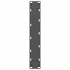 Nogi do stołu barowego w kształcie litery U 2 szt. Antracyt 50x(100-101) cm Stal