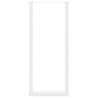 Nogi do stołu barowego w kształcie litery U 2 szt. Białe 40x(110-111) cm Stal