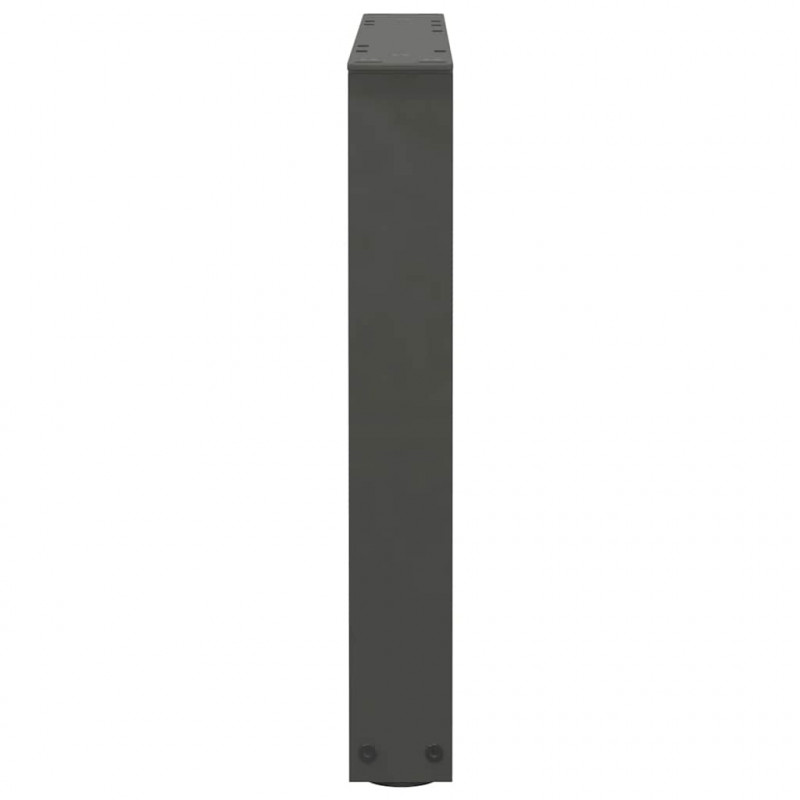 Nogi do stolika kawowego w kształcie litery V 2 szt. Antracyt 50x(42-43,3) cm Stal
