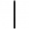 Nogi do stołu barowego w kształcie litery U 2 szt. Czarne 50x(110-111) cm Stal