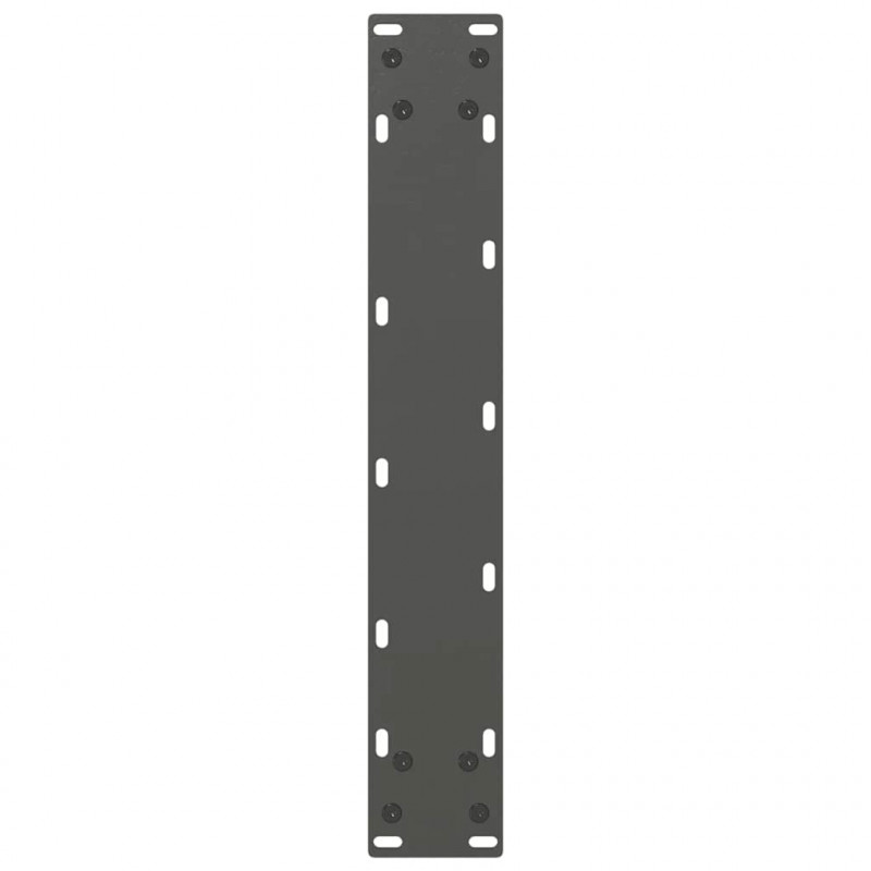Nogi do stołu barowego w kształcie litery U 2 szt. Antracyt 50x(110-111) cm Stal