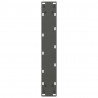 Nogi do stołu barowego w kształcie litery U 2 szt. Antracyt 50x(110-111) cm Stal