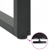 Nogi do stołu barowego w kształcie litery U 2 szt. Antracyt 50x(110-111) cm Stal