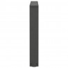 Nogi do stolika kawowego w kształcie litery V 2 szt. Antracyt 60x(42-43,3) cm Stal