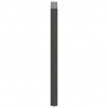Nogi do stołu barowego w kształcie litery U 2 szt. Antracyt 60x(110-111) cm Stal