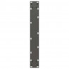 Nogi do stołu barowego w kształcie litery U 2 szt. Antracyt 60x(110-111) cm Stal