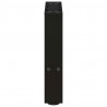 Nogi do stolika kawowego czarne 2 szt. 30x(30-31) cm stal
