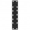 Nogi do stolika kawowego czarne 2 szt. 30x(30-31) cm stal