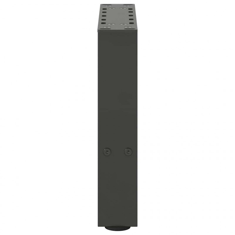 Nogi do stolika kawowego Antracyt 2 szt. 30x(30-31) cm Stal