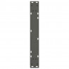 Nogi do stołu jadalnego w kształcie litery V 2 szt. Antracyt 60x(72-73,3) cm Stal