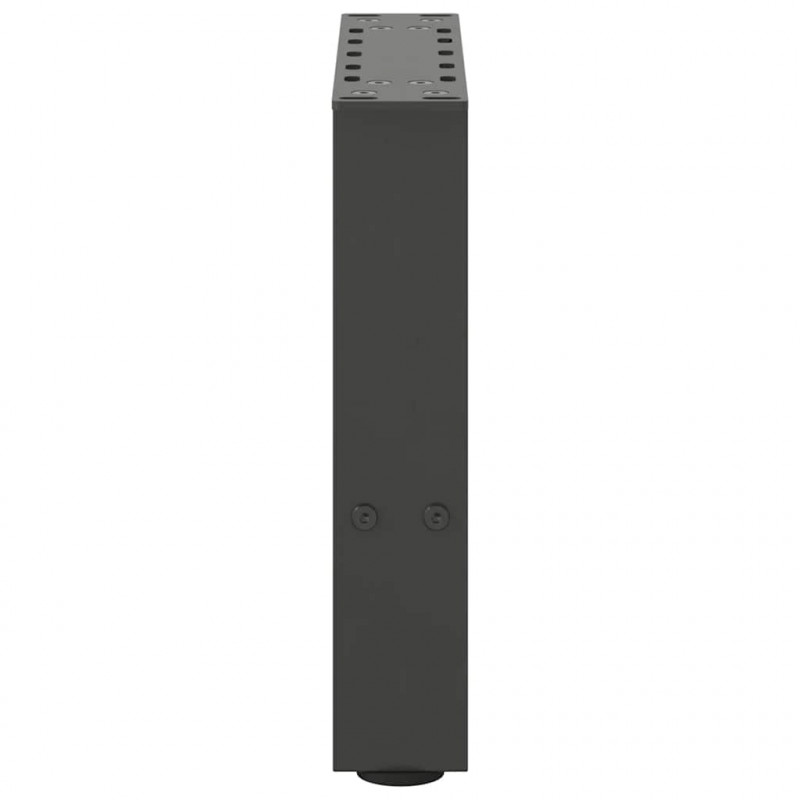 Nogi do stolika kawowego Antracyt 2 szt. 40x(30-31) cm Stal