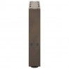 Nogi do stolika kawowego Naturalna stal 2 szt. 40x(30-31) cm Stal
