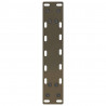 Nogi do stolika kawowego Naturalna stal 2 szt. 40x(30-31) cm Stal
