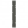 Nogi do stołu jadalnego w kształcie litery V 2 szt. Antracyt 70x(72-73,3) cm Stal