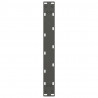 Nogi do stolika kawowego Antracyt 2 szt. 50x(30-31) cm Stal