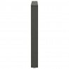 Nogi do stołu jadalnego w kształcie litery V 2 szt. Antracyt 80x(72-73,3) cm Stal