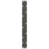 Nogi do stolika kawowego Antracyt 2 szt. 60x(30-31) cm Stal