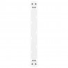 Nogi do stolika kawowego białe 2 szt. 70x(30-31) cm stal