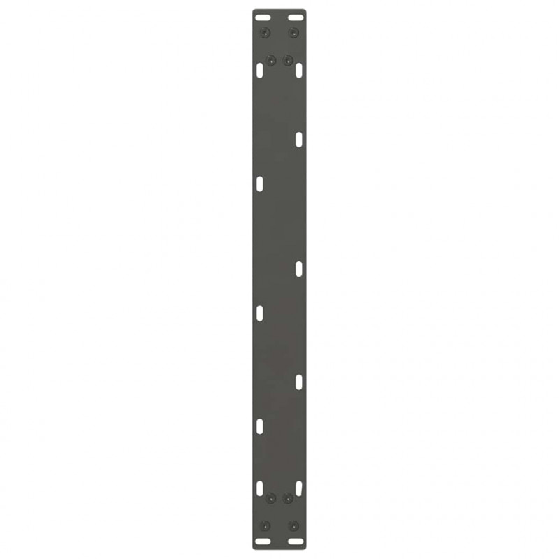 Nogi do stolika kawowego Antracyt 2 szt. 70x(30-31) cm Stal