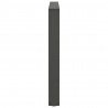 Nogi do stołu jadalnego w kształcie litery V 2 szt. Antracyt 100x(72-73,3) cm Stal