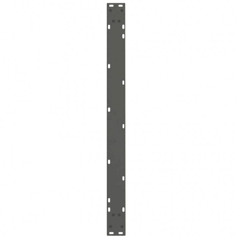 Nogi do stołu jadalnego w kształcie litery V 2 szt. Antracyt 100x(72-73,3) cm Stal