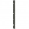 Nogi do stołu jadalnego w kształcie litery V 2 szt. Antracyt 100x(72-73,3) cm Stal