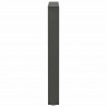 Nogi do stołu jadalnego w kształcie litery V 3 szt. Antracyt 70x(72-73,3) cm Stal