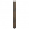 Nogi do stołu jadalnego w kształcie litery V 3 szt. Naturalna stal 70x(72-73,3) cm Stal