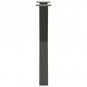 Nogi do stołu jadalnego w kształcie litery X 2 szt. Antracyt 50x(72-73) cm Stal