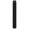 Nogi do stolika kawowego czarne 2 szt. 50x(42-43) cm stal