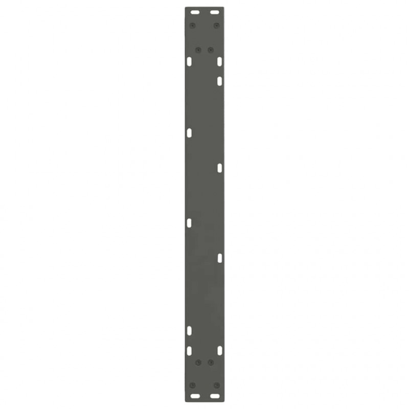 Nogi do stołu jadalnego w kształcie litery V 3 szt. Antracyt 90x(72-73,3) cm Stal