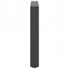 Nogi do stolika kawowego Antracyt 2 szt. 50x(42-43) cm Stal