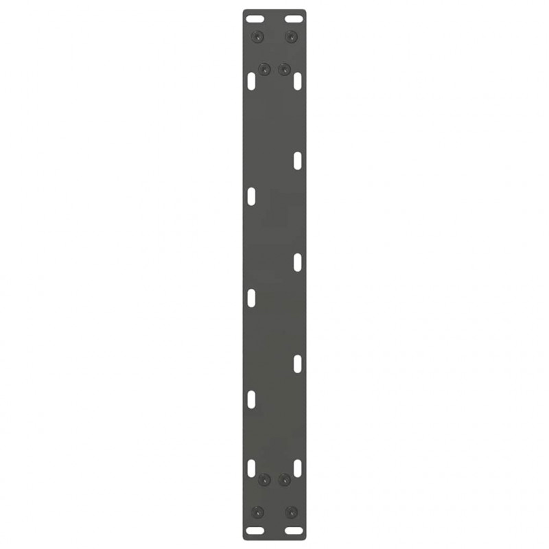 Nogi do stolika kawowego Antracyt 2 szt. 50x(42-43) cm Stal