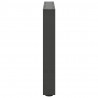 Nogi do stolika kawowego Antracyt 2 szt. 60x(42-43) cm Stal
