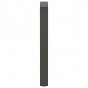 Nogi do stołu jadalnego w kształcie litery V 3 szt. Antracyt 100x(72-73,3) cm Stal