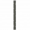 Nogi do stołu jadalnego w kształcie litery V 3 szt. Antracyt 100x(72-73,3) cm Stal