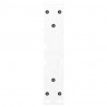 Nogi do stolika kawowego 2 szt. Białe 30x(30-31,3) cm Stal
