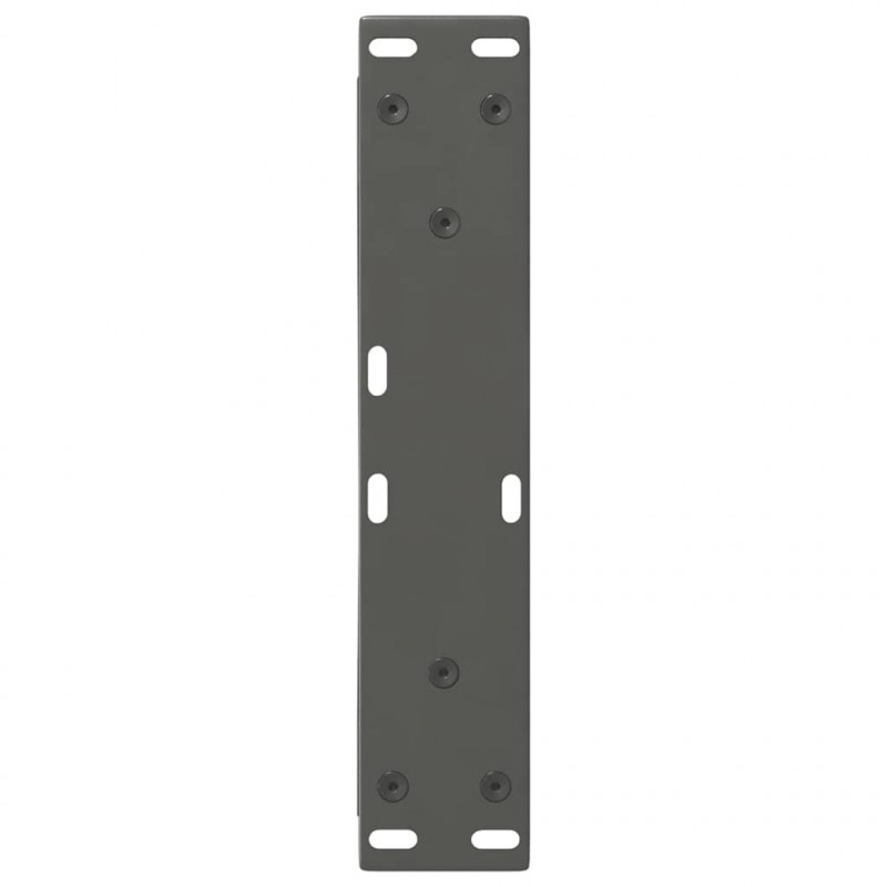 Nogi do stolika kawowego 2 szt. Antracyt 30x(30-31,3) cm Stal