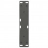 Nogi do stolika kawowego 2 szt. Antracyt 30x(30-31,3) cm Stal