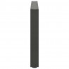 Nogi do stolika kawowego Antracyt 2 szt. 70x(42-43) cm Stal