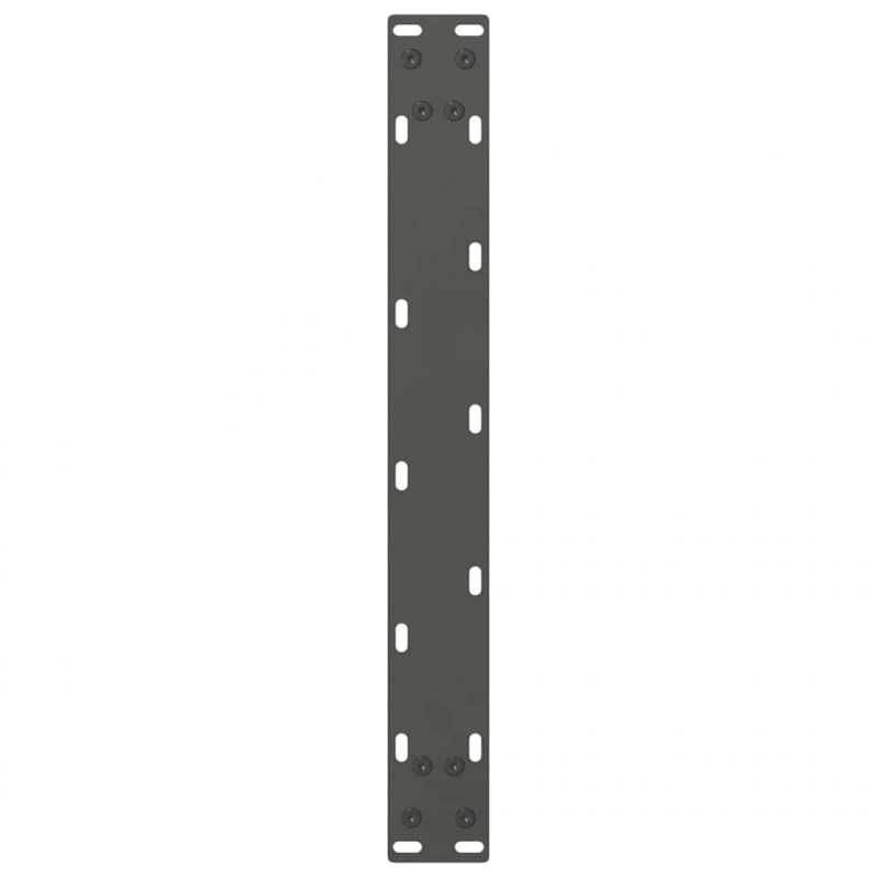 Nogi do stolika kawowego Antracyt 2 szt. 70x(42-43) cm Stal