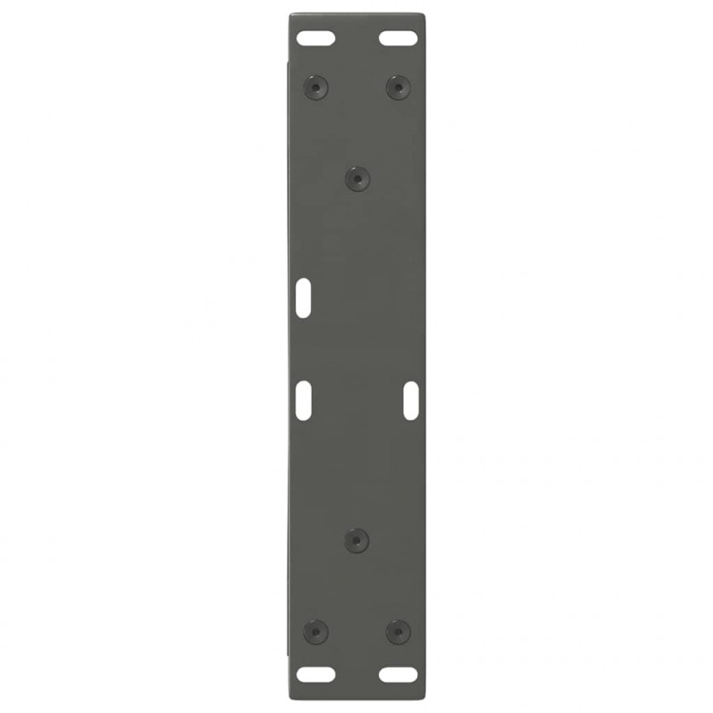 Nogi do stolika kawowego 2 szt. Antracyt 40x(30-31,3) cm Stal