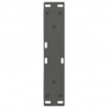 Nogi do stolika kawowego 2 szt. Antracyt 40x(30-31,3) cm Stal