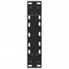 Nogi do stołu konsolowego czarne 2 szt. 38x(72-73) cm stal