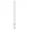 Nogi do stołu konsolowego białe 2 szt. 38x(72-73) cm stal