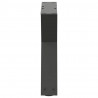Nogi do stolika kawowego 2 szt. Antracyt 50x(30-31,3) cm Stal