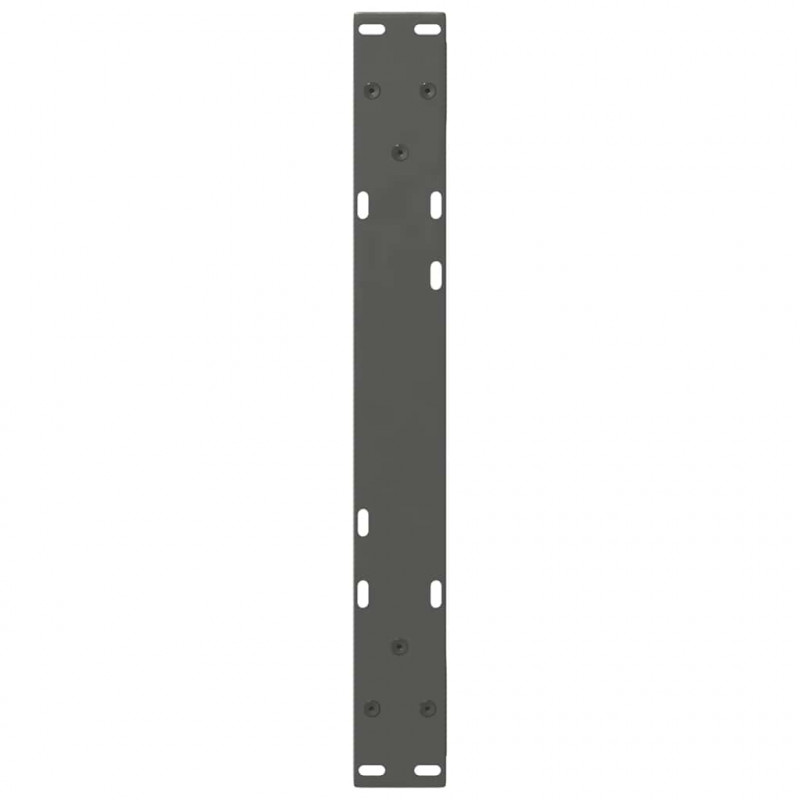 Nogi do stolika kawowego 2 szt. Antracyt 50x(30-31,3) cm Stal