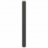 Nogi do stołu konsolowego Antracyt 2 szt. 38x(72-73) cm Stal