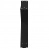 Nogi do stolika kawowego 2 szt. Czarne 60x(30-31,3) cm Stalowe